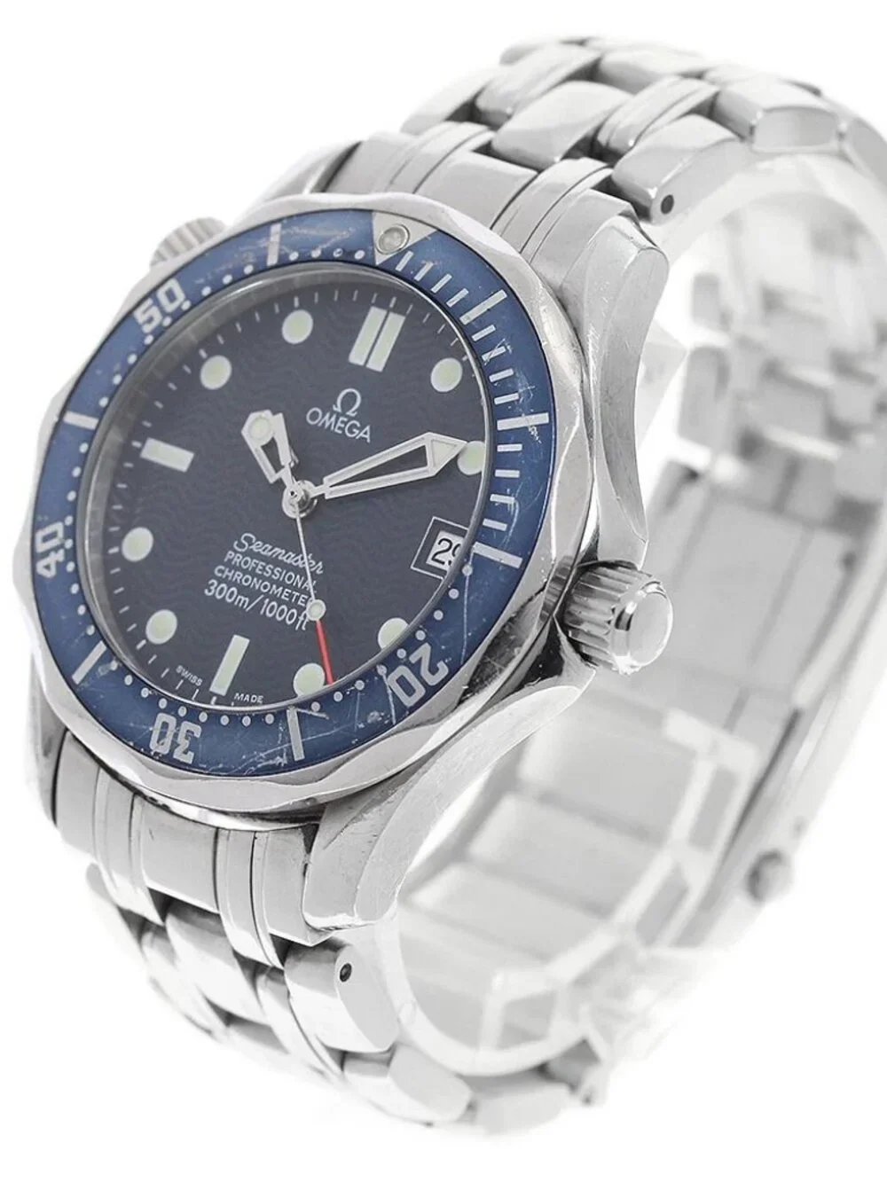 OMEGA Seamaster Diver 300M 2551.80 Date Navy Dial Automatic Boy's Watch_964975